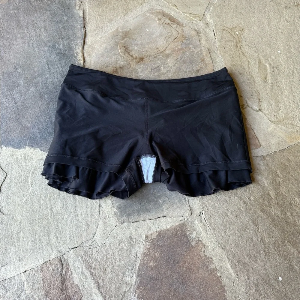 Nike Women's Black Ruffle tennis Skirt - Picture 6 of 8